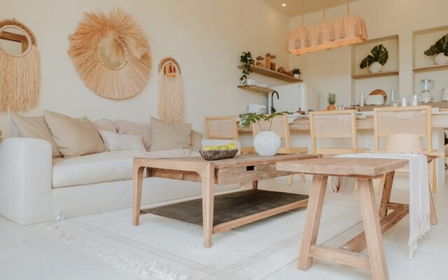 Libreria in Rovere Naturale 5 Ripiani Avilia