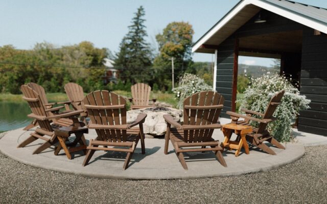 Sedia Adirondack in Legno di Acacia Oliato vidaXL