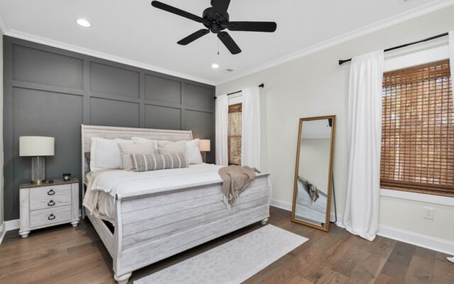 Specchio a Muro Cornice Legno Rustico 81×61 cm